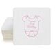 Baby Onesie Square Coasters Image 2 of 2